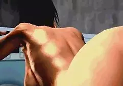 可爱的十八金发女郎在按摩期间性交